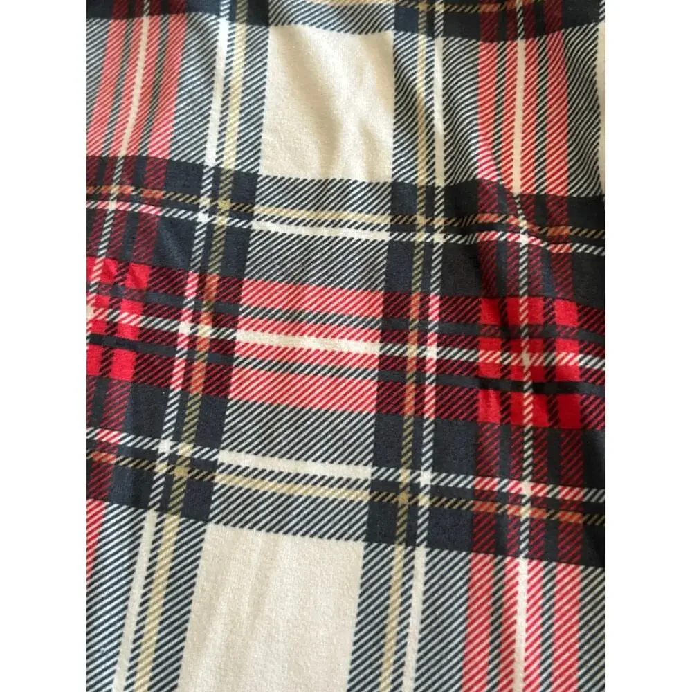 Marie Nicole Girls 2T Plaid Christmas Dress Red Black Holiday Twirl Long Sleeve